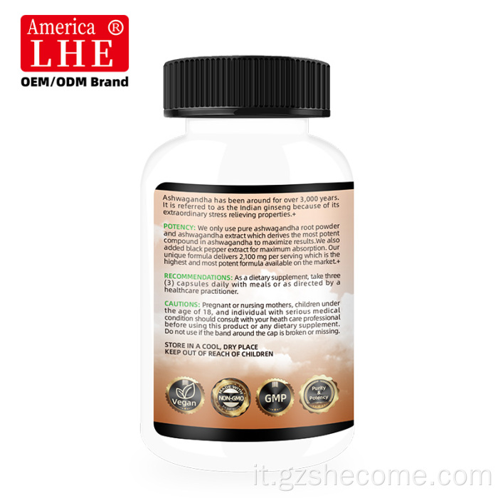 ASHWAGANDHA STRESS ROOT CAPSULE ASHWAGANDHA